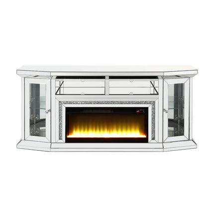 ACME AC00517 Noralie Fireplace with Firecore with Led  2