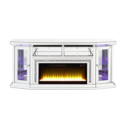 ACME AC00517 Noralie Fireplace with Firecore with Led  8
