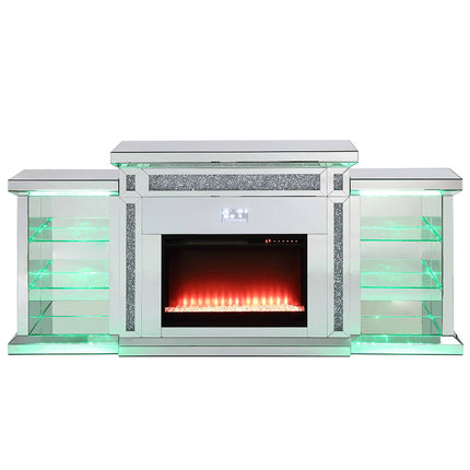 ACME AC00518 Noralie Fireplace with Firecore with Bluetooth  15