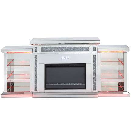 ACME AC00518 Noralie Fireplace with Firecore with Bluetooth  4