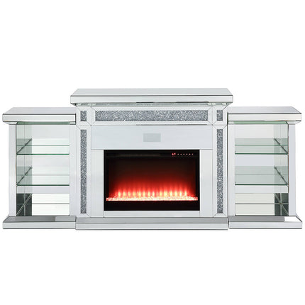 ACME AC00518 Noralie Fireplace with Firecore with Bluetooth  9