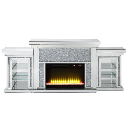 ACME AC00524 Noralie Fireplace with Firecore with Led  2
