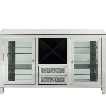 ACME AC00525 Noralie Wine Cabinet with Led  8