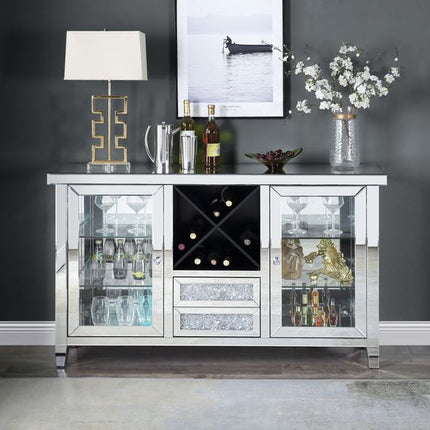 ACME AC00525 Noralie Wine Cabinet with Led