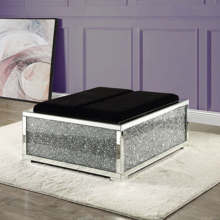 ACME AC00531 Noralie Ottoman