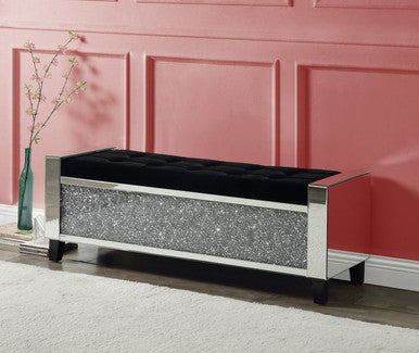 ACME AC00534 Noralie Bench with Storage ACME Furniture