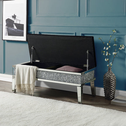 ACME AC00535 Noralie Bench with Storage  4