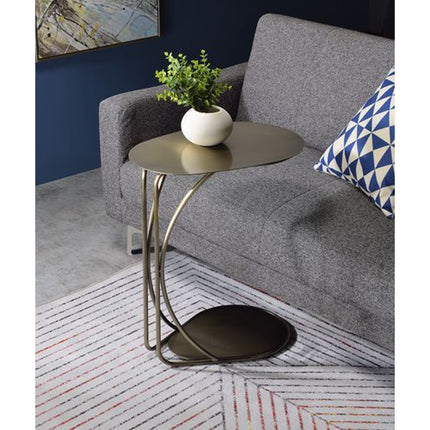 ACME AC00594 Cirus Metal Top Accent Table  2