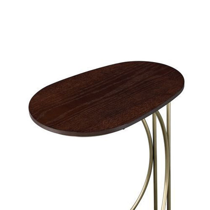 ACME AC00595 Cirus Wood Top Accent Table  1