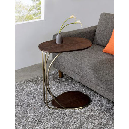 ACME AC00595 Cirus Wood Top Accent Table  2