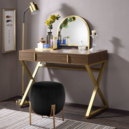 ACME AC00665 Coleen Vanity Set with Jewelry Box
