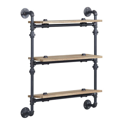 ACME AC00736 Brantley Wall Rack with 3 Shelves  1