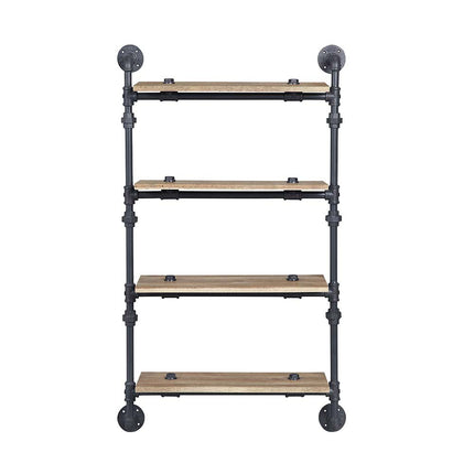 ACME AC00737 Brantley Wall Rack with 4 Shelves  2