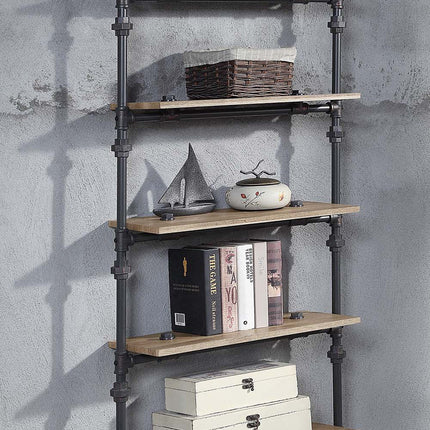 ACME AC00738 Brantley Wall Rack with 5 Shelves