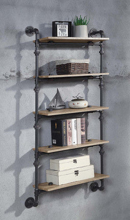 ACME AC00738 Brantley Wall Rack with 5 Shelves ACME Furniture