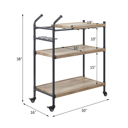 ACME AC00754 Brantley Serving Cart  4