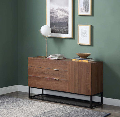 ACME AC00792 Walden Walnut Console Table ACME Furniture