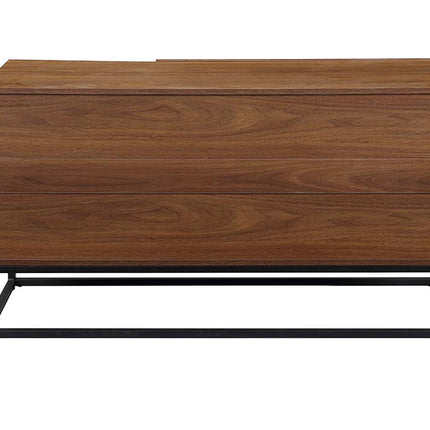 ACME AC00792 Walden Walnut Console Table  3