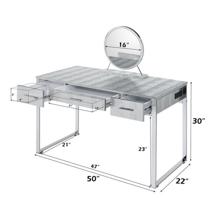 ACME AC00840 Myles Chrome Vanity Set  6