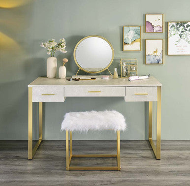 ACME AC00841 Myles Champagne Vanity Set ACME Furniture