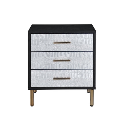 ACME AC00842 Myles Black Nightstand  2
