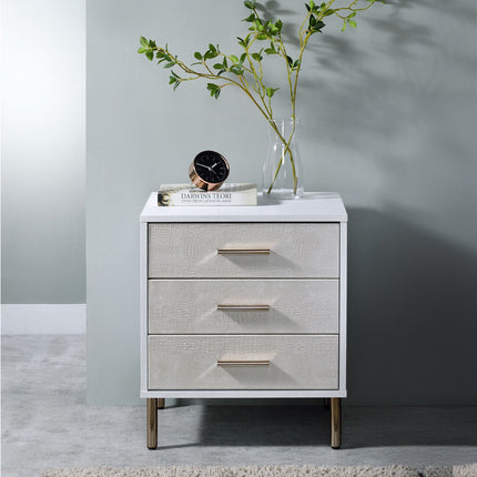 ACME AC00843 Myles Silver Nightstand  4