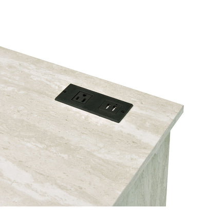 ACME AC00898 Tyeid Vanity Desk with USB  3