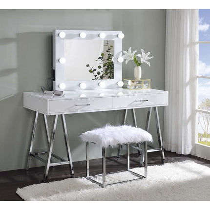 ACME AC00901 Coleen White Writing Desk