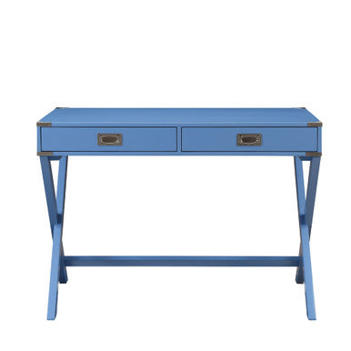 ACME AC00907 Amenia Blue Console Desk ACME Furniture