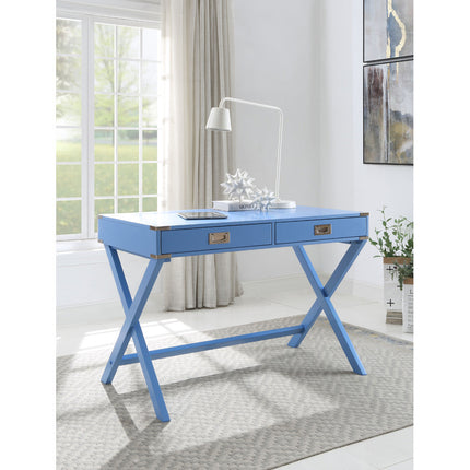 ACME AC00907 Amenia Blue Console Desk  2