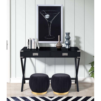 ACME AC00908 Amenia Black Console Desk  3