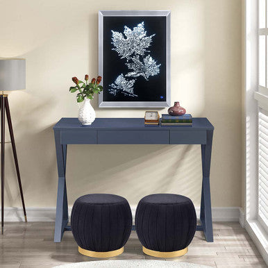 ACME AC00920 Nalo Black Console Desk ACME Furniture