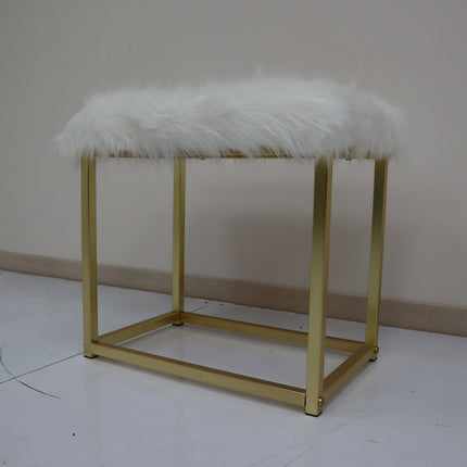 ACME AC00932 Adao Vanity Mirror and Stool  4