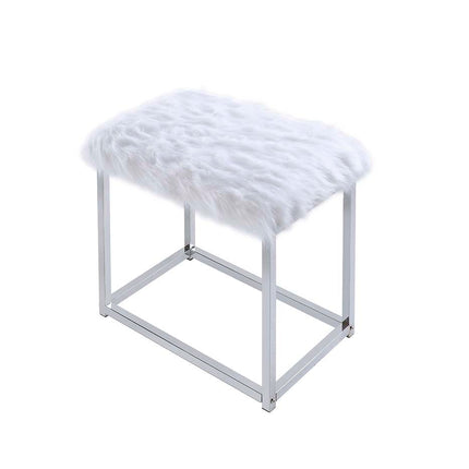 ACME AC00935 Adao Vanity Mirror and Stool  3