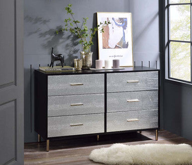ACME AC00961 Myles Black Dresser ACME Furniture