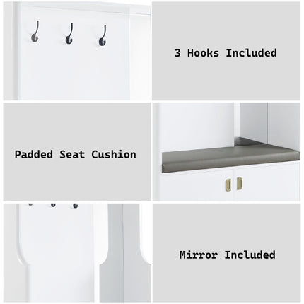 ACME AC01030 Buck II Hallway Cabinet  6