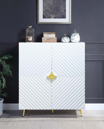 ACME AC01031 Gaines White Console Table ACME Furniture