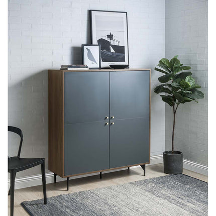 ACME AC01070 Gencho Gray Armoire  2