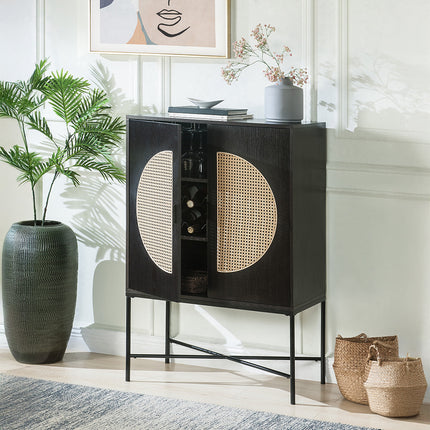 ACME AC01081 Colson Wine Cabinet
