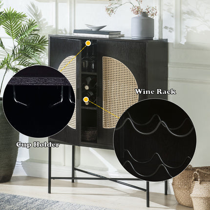 ACME AC01081 Colson Wine Cabinet  6