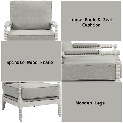 ACME AC01164 Saraid Accent Chair  6