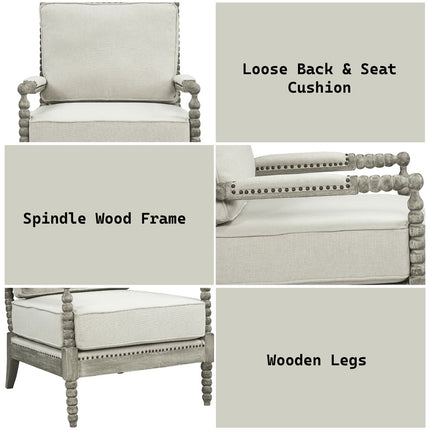 ACME AC01165 Saraid Accent Chair  6