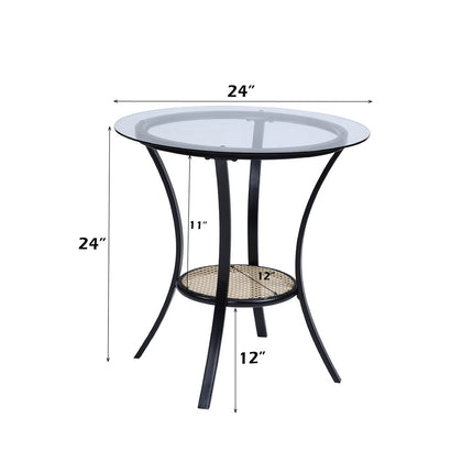 ACME AC01169 Frydel 3 Pcs Set Table and Chairs  10