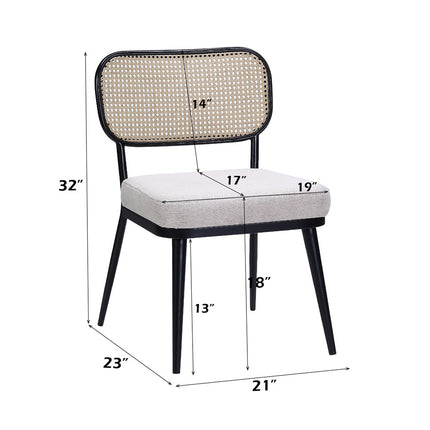 ACME AC01169 Frydel 3 Pcs Set Table and Chairs  9