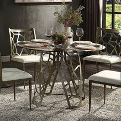 ACME Laramie Round Dining Table - DN02138 ACME Furniture