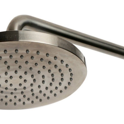ALFI brand AB2545-BN Brushed Nickel Round Style 2 Way Thermostatic Shower Set Alfi Brand