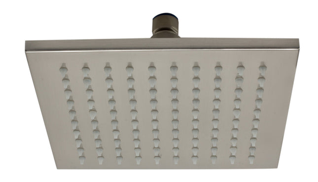 ALFI brand LED8S-BN Brushed Nickel 8" Square Multi Color LED Rain Shower Head Alfi Brand