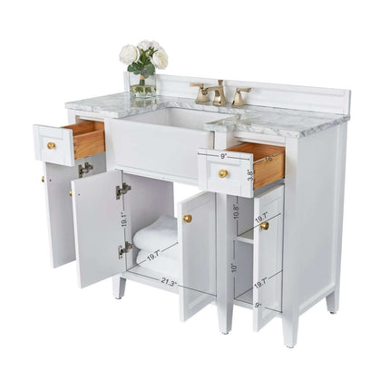 Adeline 48" Bath Vanity Set Ancerre Designs