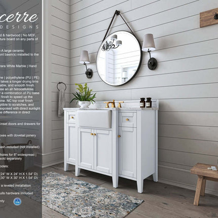 Adeline 48" Bath Vanity Set Ancerre Designs