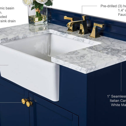 Adeline 36" Bath Vanity Set Ancerre Designs